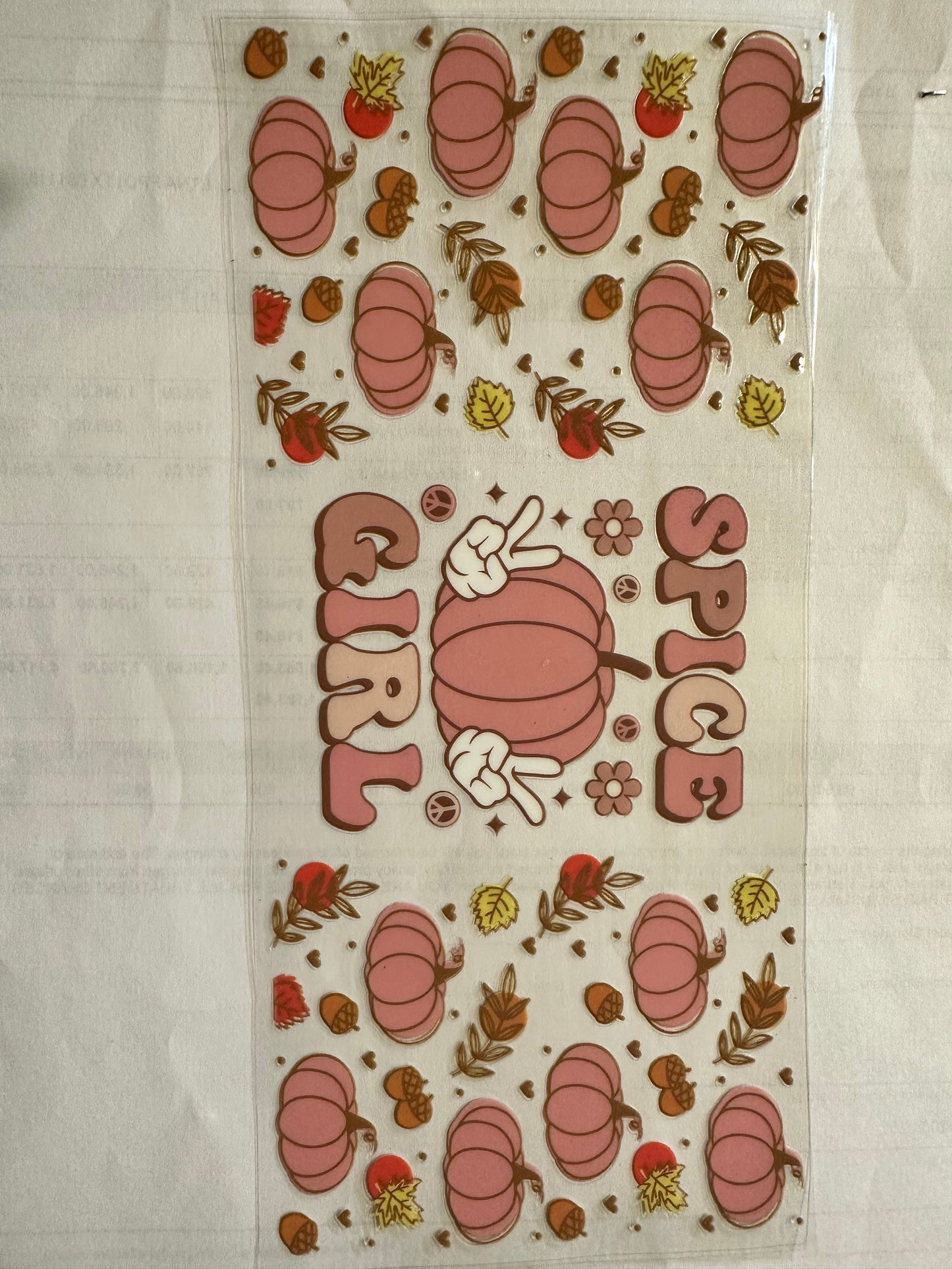 Spice Girl wrap