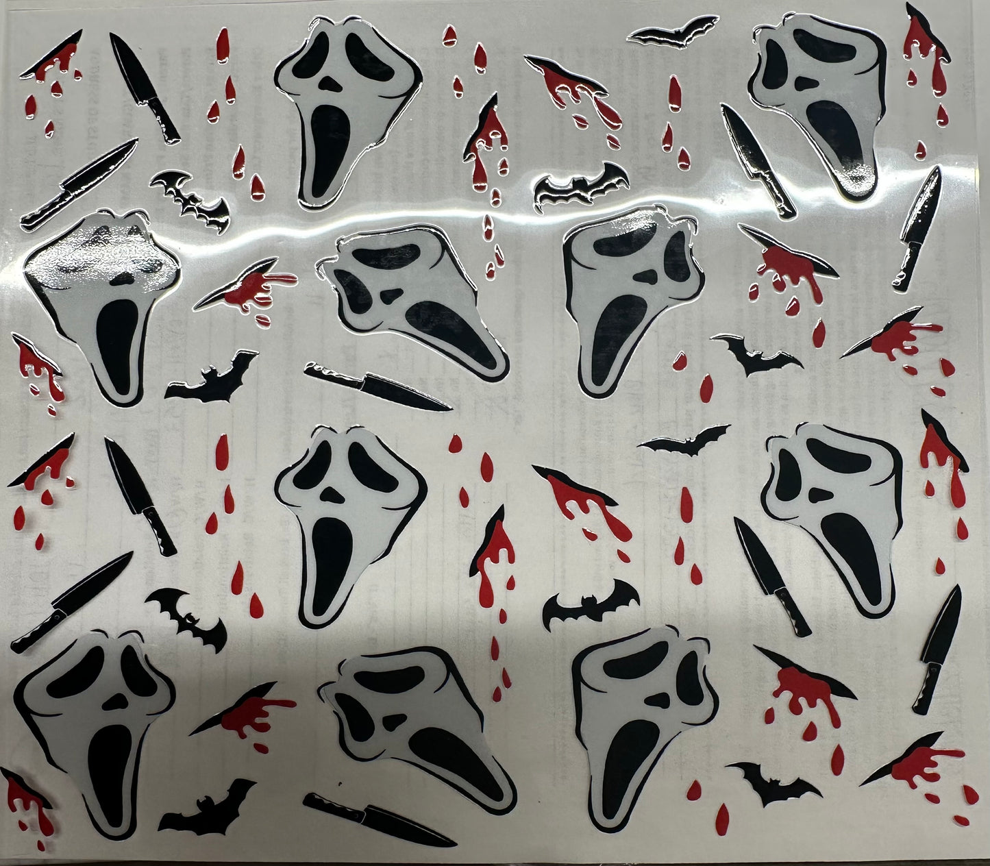 20 oz ghost face wrap