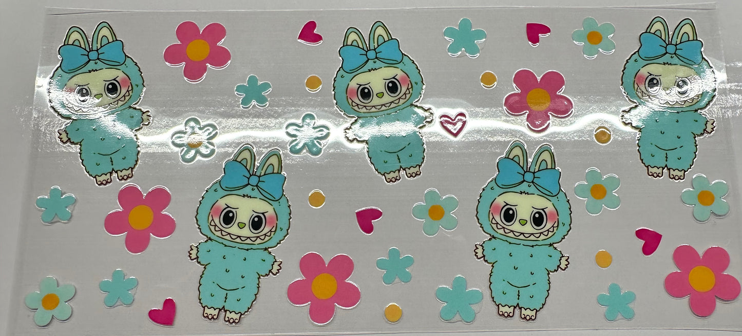 Blue Labubu Wrap