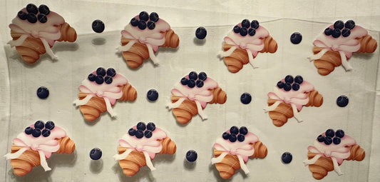 Blueberry croissant wrap