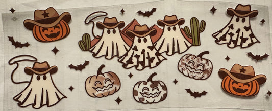 Cute Cowboy ghost wrap