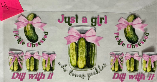 Just a girl who loves pickles wrap