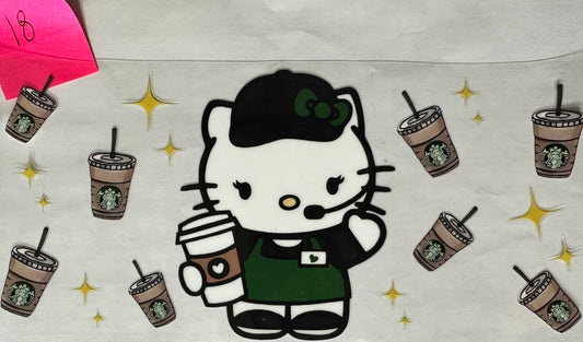 Hello Kitty Starbucks wrap