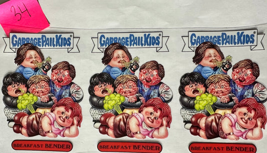 The Garbage pail Kids wrap