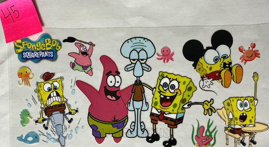 SpongeBob wrap 1