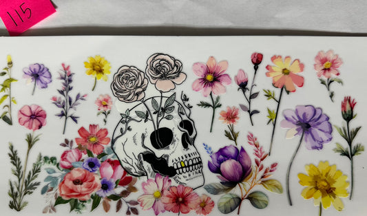 Floral Skull