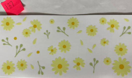 Yellow Daisy wrap