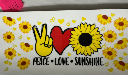 Peace, Love, Sunshine wrap