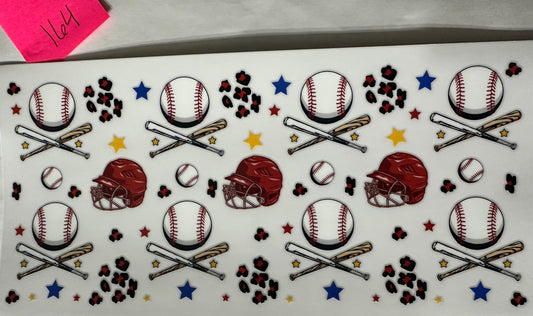 Baseball Leopard Print wrap
