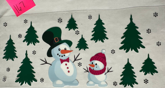 Cute snowmen wrap
