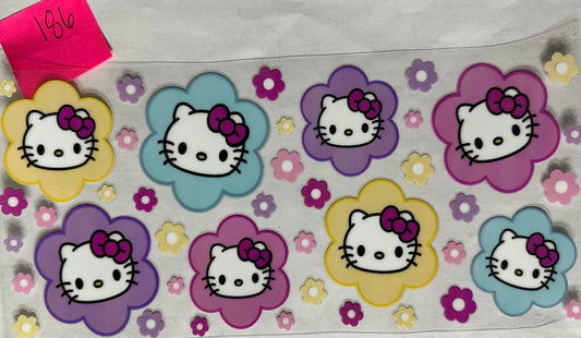 Hello kitty flowers wrap