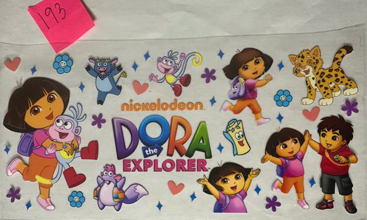 Dora the Explorer wrap