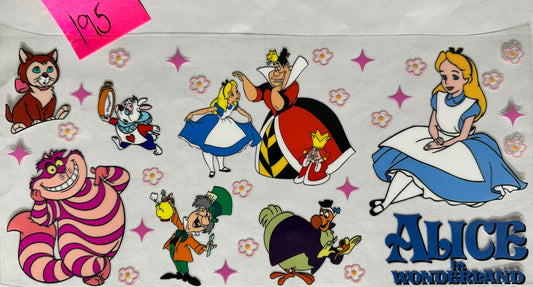 Alice in Wonderland wrap 2