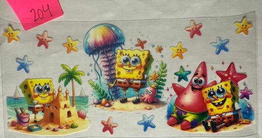 SpongeBob wrap 2
