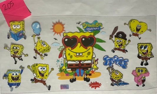 SpongeBob wrap 4