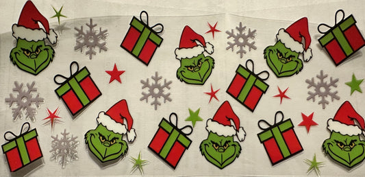 Grinch gifts wrap