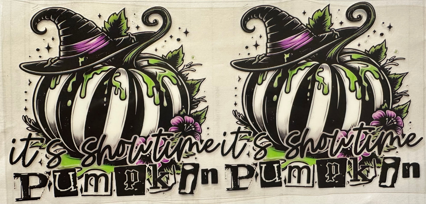 Beetlejuice showtime pumpkin
