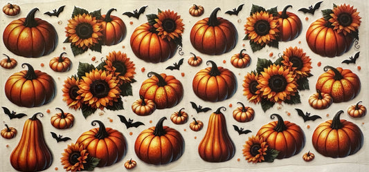 Bats and Pumpkin wrap