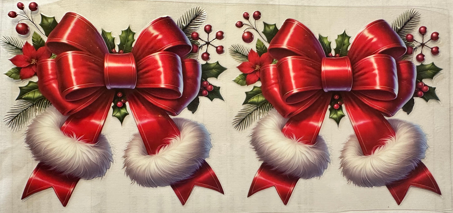 Christmas Bow wrap