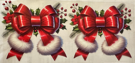 Christmas Bow wrap