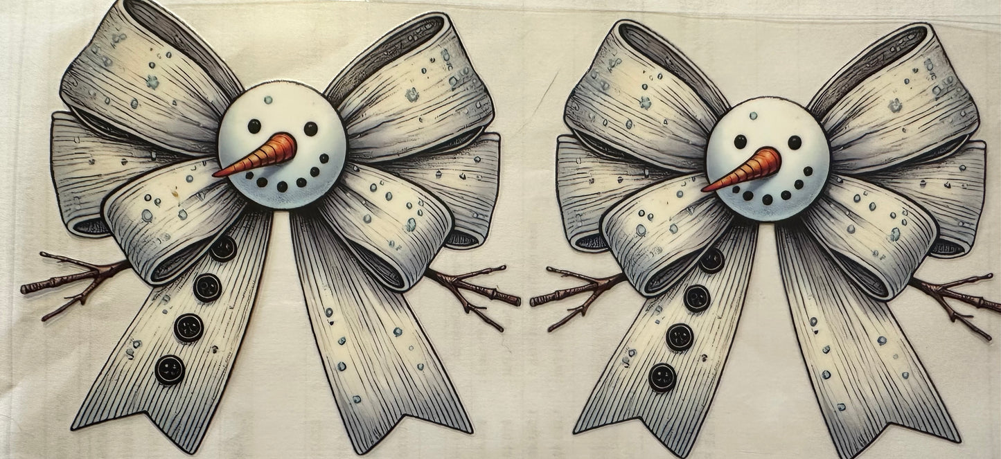 Snowman bow