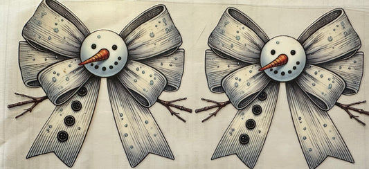 Snowman bow