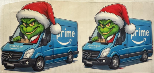 Grinch in prime truck