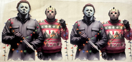 Jason and Michael Christmas wrap