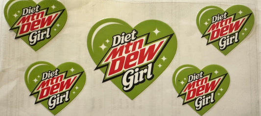 Diet mt dew girl wrap