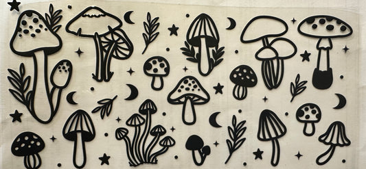 Mushrooms wrap