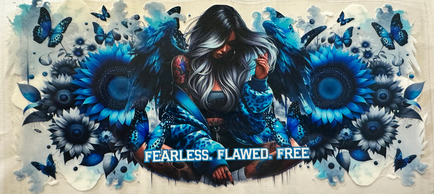 Fearless, Flawed, Free wrap