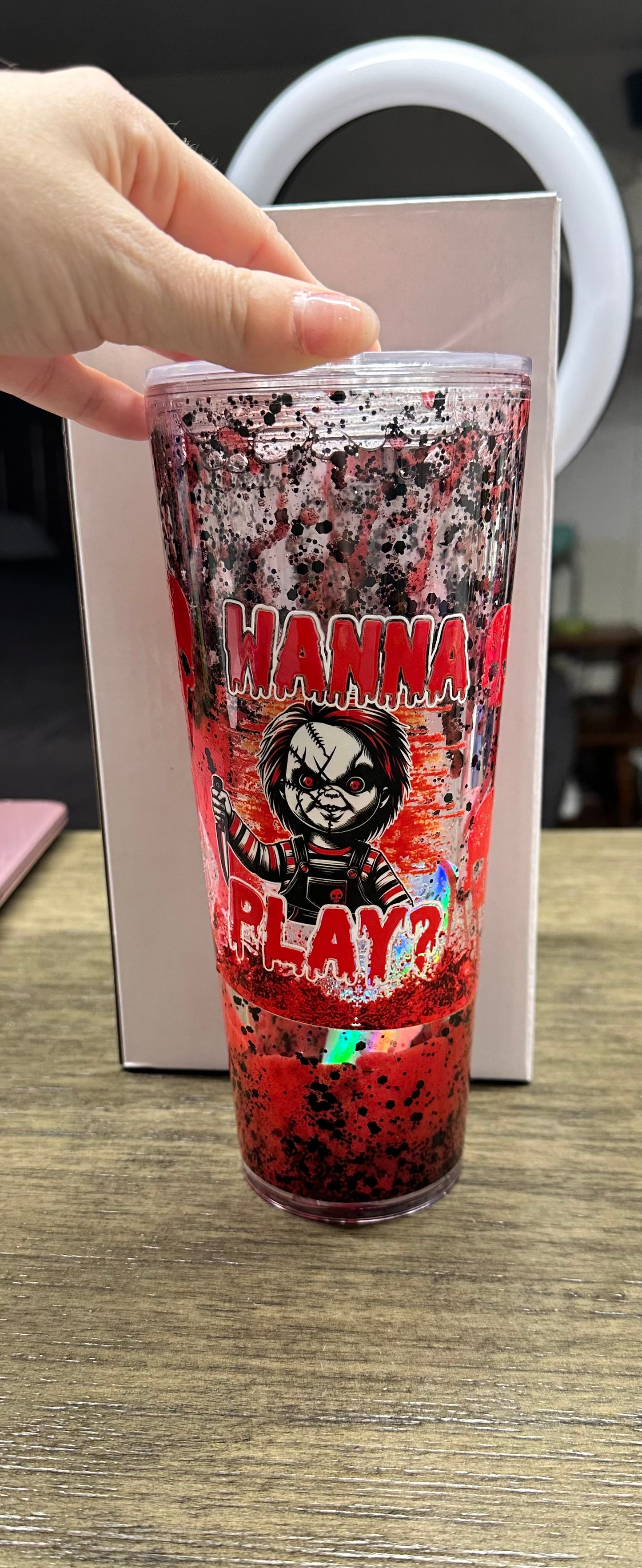 24 oz Acrylic Lava Drip