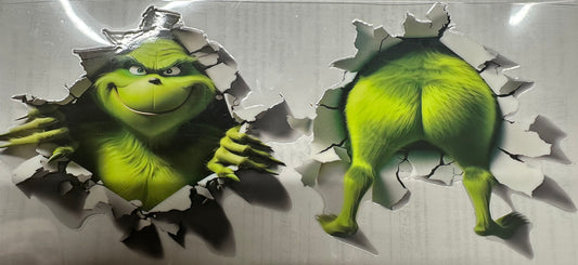 Grinch Butt wrap
