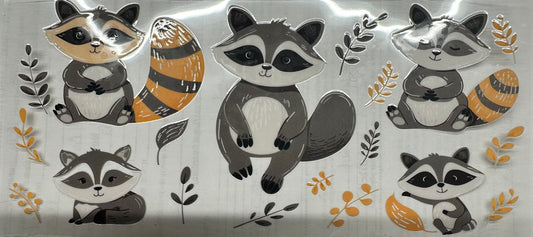 Cute Racoons wrap