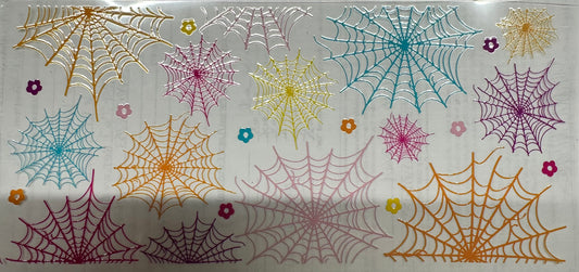 Multi color webs wrap