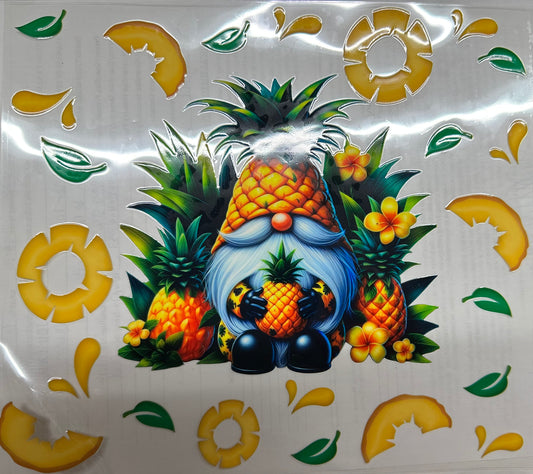 20 oz pineapple gnome wrap