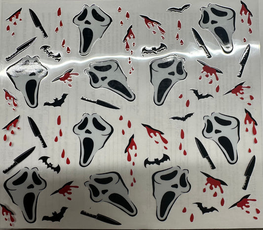 20 oz ghost face wrap