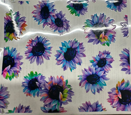 20 oz purple sunflower wrap