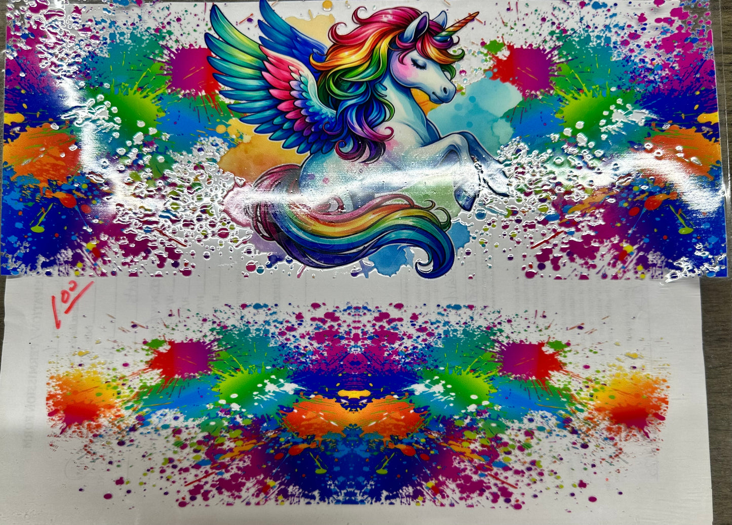 40 oz Unicorn Wrap