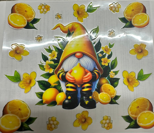 Lemon Gnome wrap