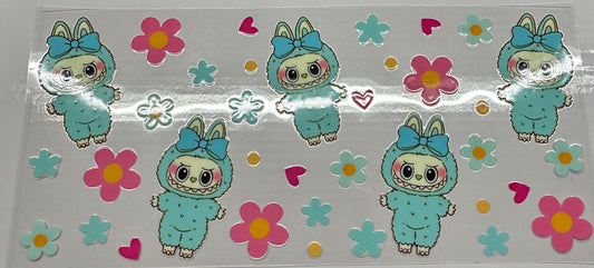Blue Labubu Wrap
