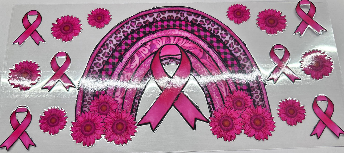Breast Cancer rainbow wrap