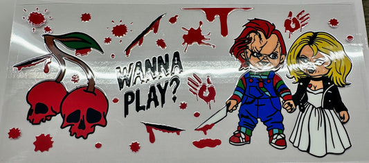 Chucky and Tiffany wrap