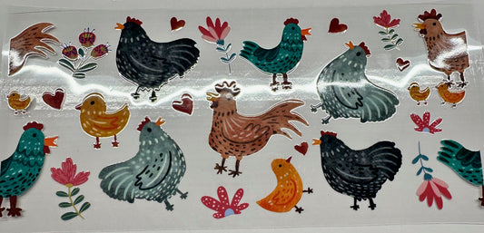 Chickens wrap