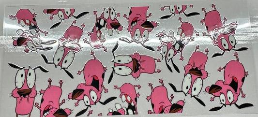 Courage the cowardly dog wrap