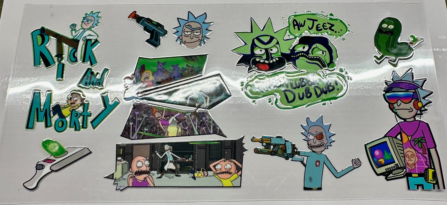 Rick and Morty wrap 2