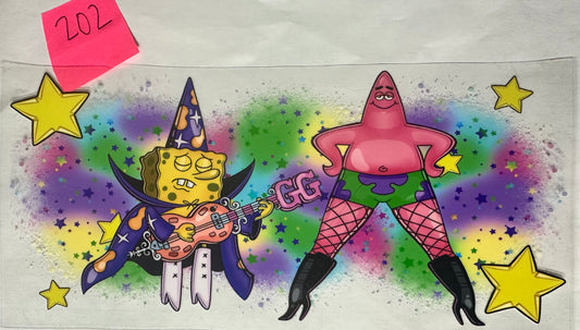 SpongeBob and Patrick wrap